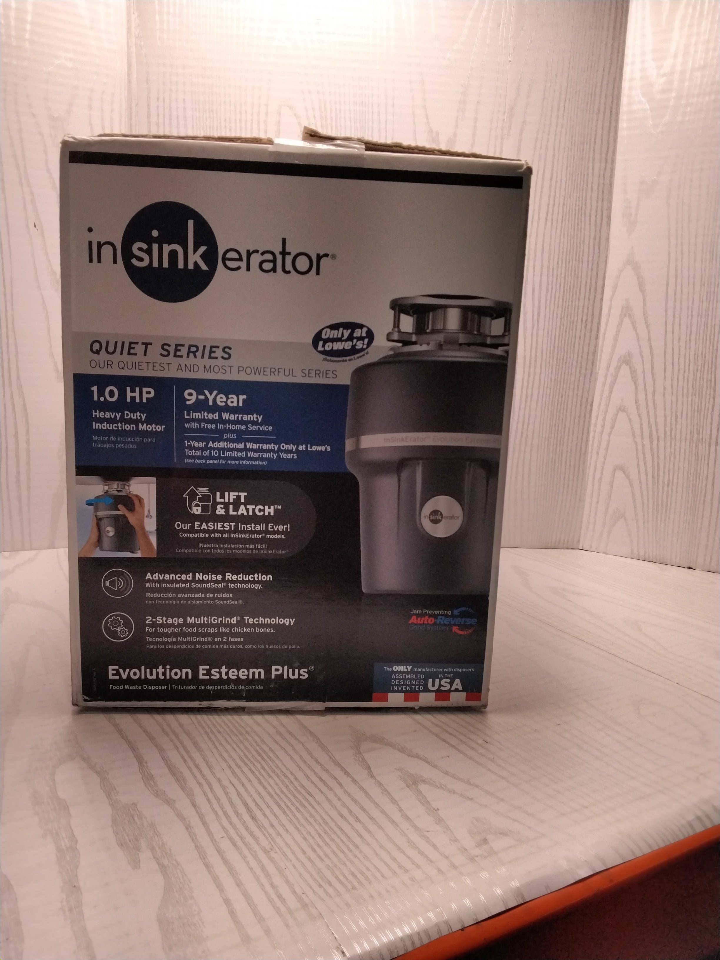 InSinkErator Evolution Esteem Plus 1-HP Continuous Feed Garbage Disposal (7895301390574)